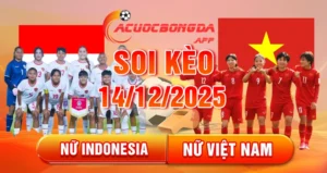 Nữ Việt Nam vs Nữ Indonesia